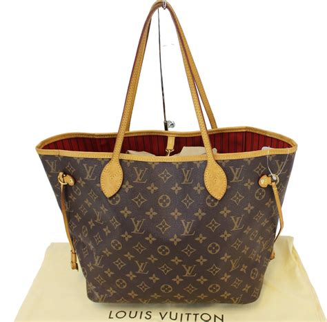 louis vuitton purse red inside|louis vuitton neverfull tote.